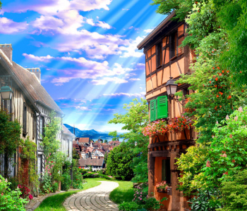 Современная фреска - 1 | Wall-Style