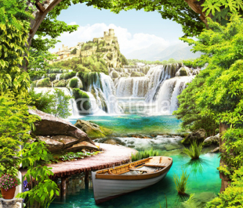 Современная фреска - 240 | Wall-Style