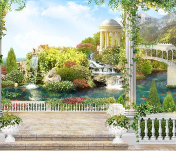 Современная фреска - 56 | Wall-Style