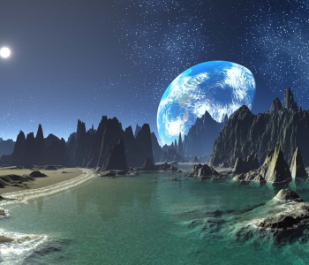 Небо и космос - 130 | Wall-Style