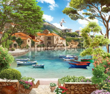 Современная фреска - 240 | Wall-Style