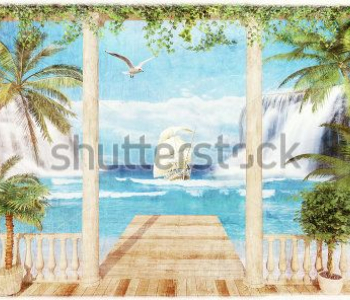 Современная фреска - 223 | Wall-Style