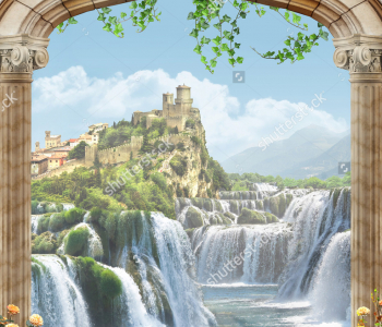 Современная фреска - 180 | Wall-Style