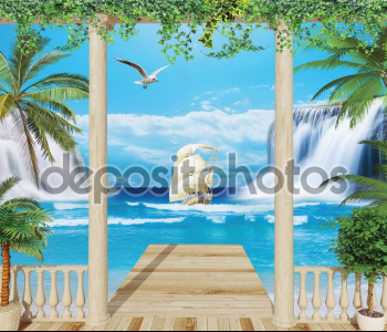 Современная фреска - 233 | Wall-Style