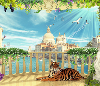 Современная фреска - 131 | Wall-Style