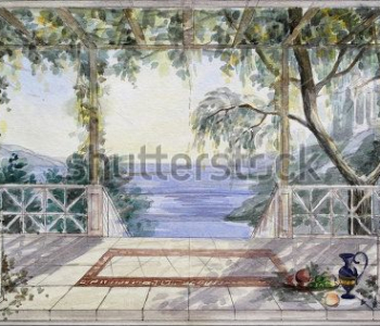 Современная фреска - 46 | Wall-Style