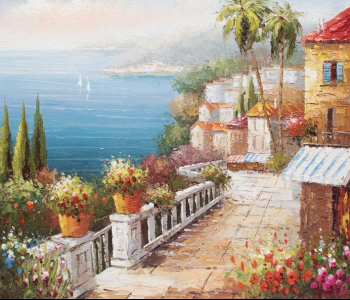 Современная фреска - 222 | Wall-Style