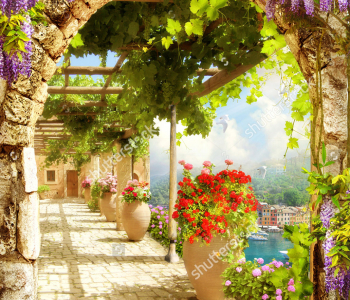 Современная фреска - 195 | Wall-Style