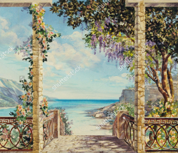 Современная фреска - 127 | Wall-Style