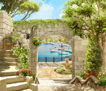 Современная фреска - 189 | Wall-Style